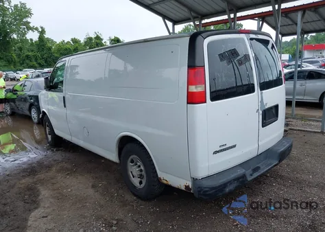 2007 Chevrolet Express Work Van z USA, uszkodzony, nr VIN 1GCGG25V871199975
